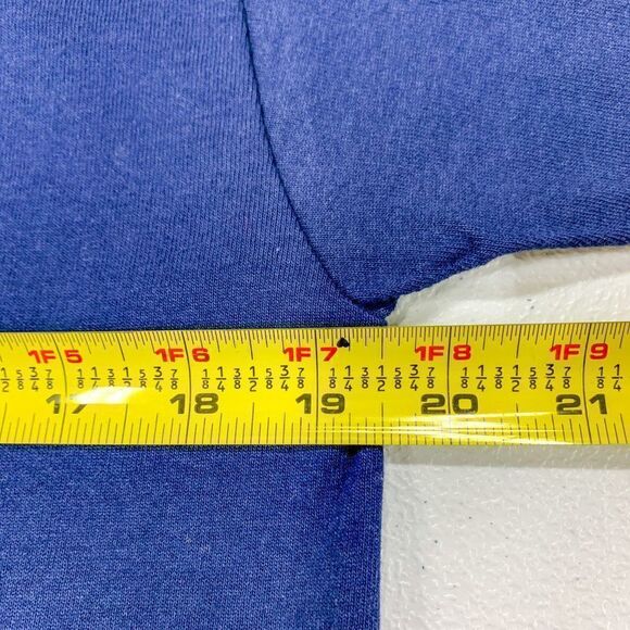 Swedish Pride Shirt Mens Medium Blue Casual Vintage Single Stitch FOTL USA Made - Picture 10 of 12